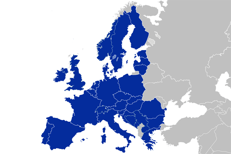 Map of Europe